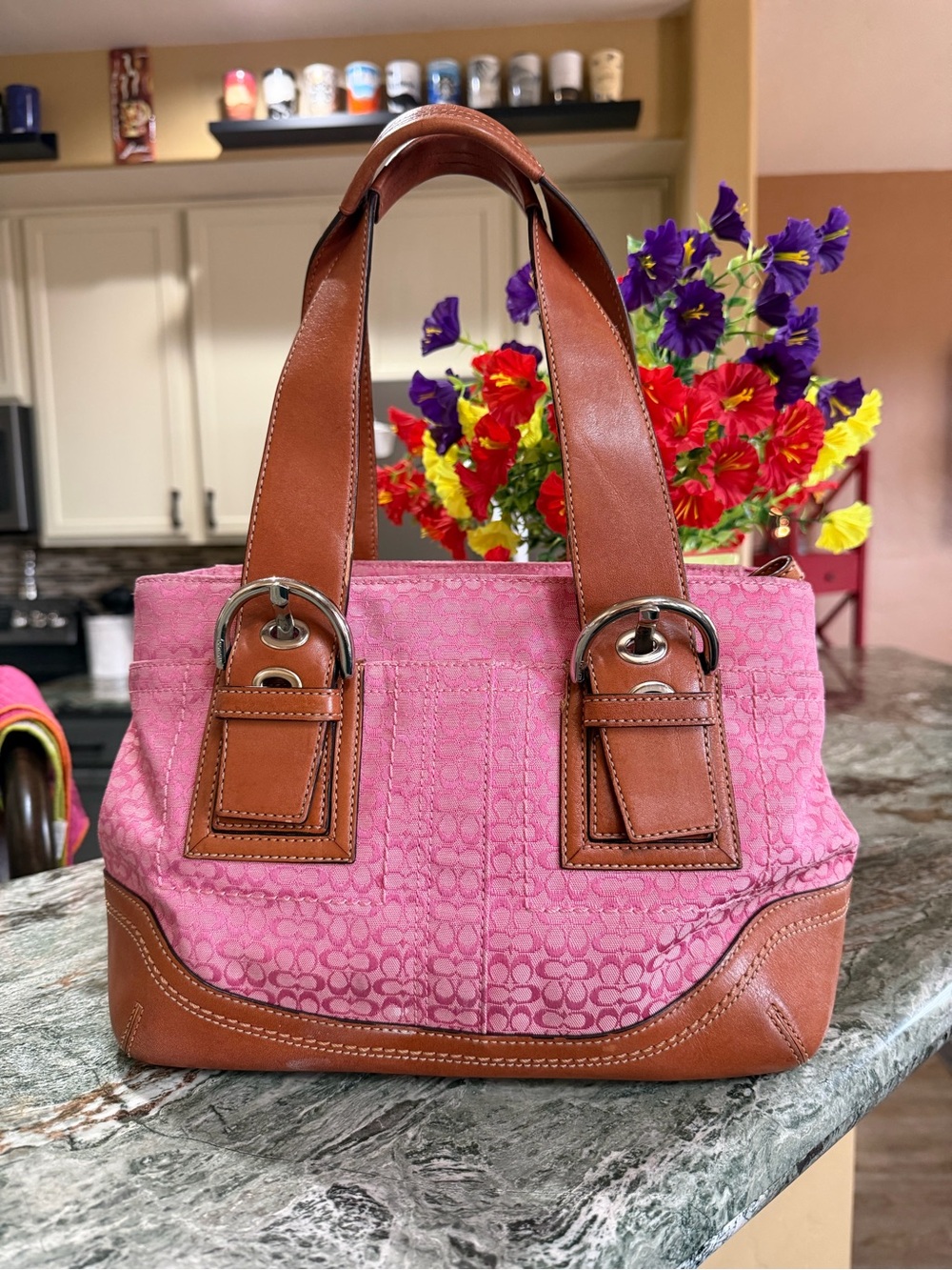 Coach Signature SoHo Tote